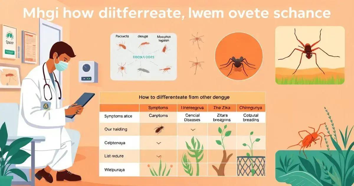 Como diferenciar a dengue de outras doenças